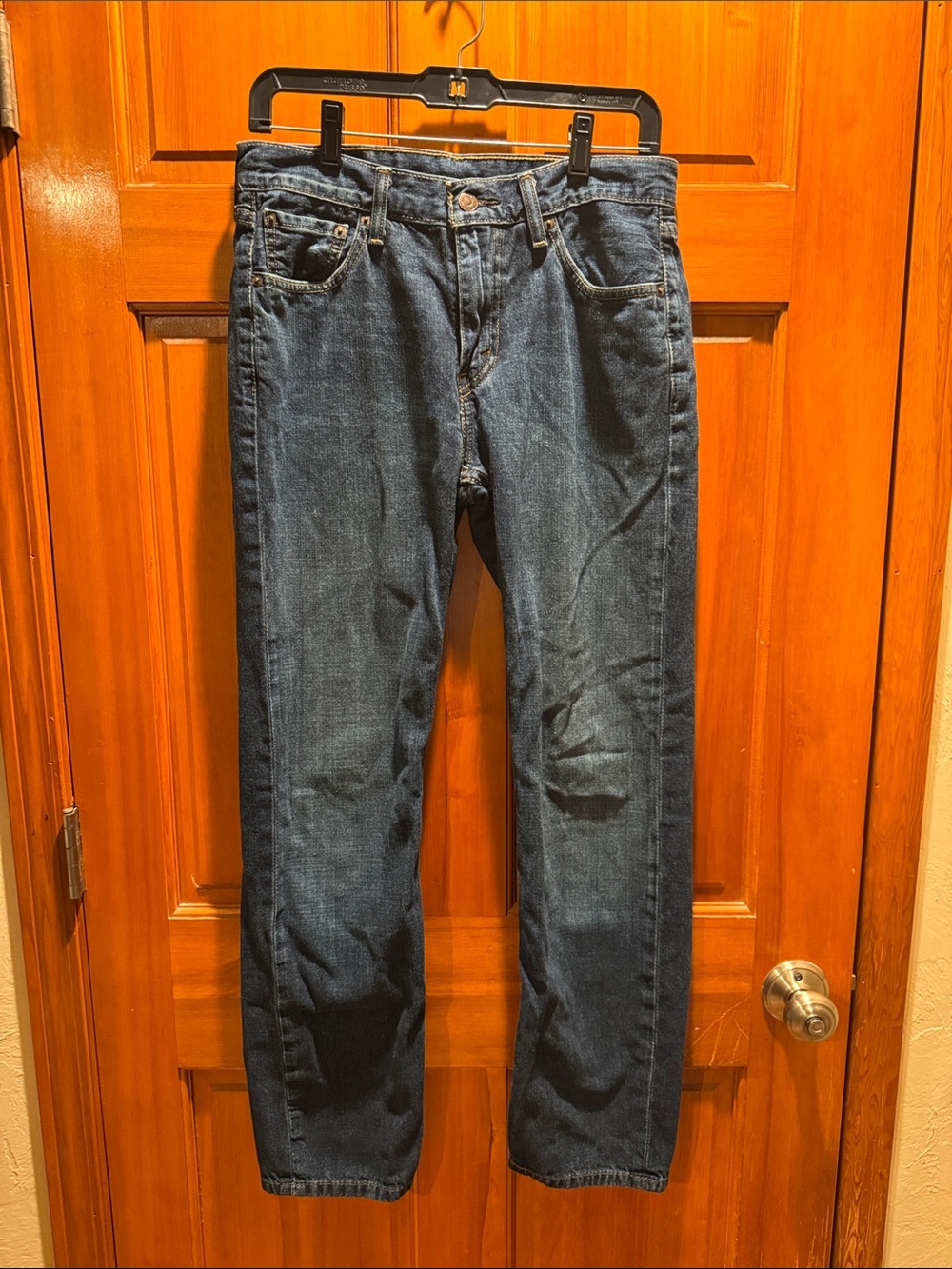 Levi's 514 Straight Fit Men’s Medium Wash Size 
30x30